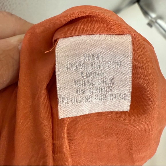 Rebecca Taylor Twiggy tie back dress cotton & silk lining summer sundress size 6 - Picture 5 of 5